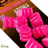 Rok Fishing Triple Corn Balanszírozott műkukorica Natúr Pink M 16 db/csomag