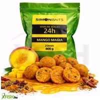 Simon Baits Semiline Oldódó Bojli 24H Mango Magia Mangó - Keleti fűszer 20 mm 800 g