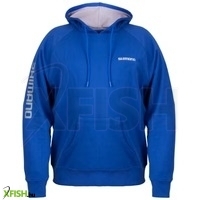 Shimano Hoodie Kapucnis Horgász Pulóver Kék M