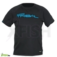Shimano Apparel Tactical Wear Raglan T-shirt Horgász Póló Fekete Xxxl