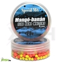 Speciál mix Fluo Nano Wafters csali Mangó-banán 5 mm 15 g