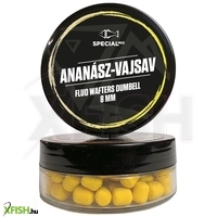 Speciál mix Fluo Wafters dumbell csali 8 mm Ananász-vajsav 30 g