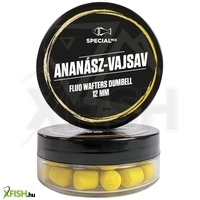 Speciál mix Fluo Wafter dumbell csali 12 mm Ananász-vajsav 30 g