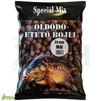Speciál Mix Oldódó Etető Bojli Máj 24mm 1000g