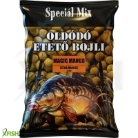 Speciál Mix Oldódó Etető Bojli Mangós 24mm 1000g