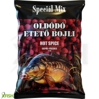 Speciál Mix Oldódó Etető Bojli Csípős Fűszeres 24mm 1000g