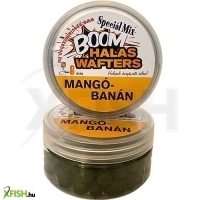 Speciál mix BOOM Oldódó, halas wafters dumbell csali Mangó-banán 30 g  8mm