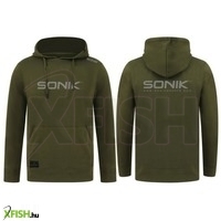 Sonik  Hoody Kapucnis Melegítő Felső Zöld Xxl