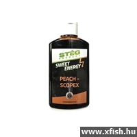 Stég Product Sweet Energy Peach-Scopex Folyékony Aroma 200Ml
