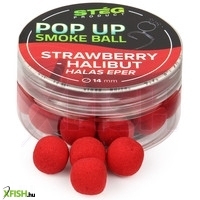Stég Pop Up Smoke Ball Method Csali Halas Eper 14mm 25g