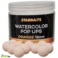 Starbaits Watercolor Pop Ups Lebegő Bojli Narancs Színű 16Mm 70Gr