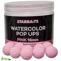 Starbaits Watercolor Pop Ups Lebegő Bojli Pink Színű 12Mm 70G