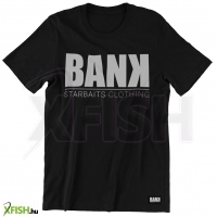Starbaits Bank Black Fekete Színű Póló XL-es