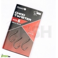 Nash Chod Twister Size 6 Mikro Szakállas Bojlis Horog