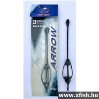 Top Mix Négybordás Arrow Method Feeder Kosár 65 Gr