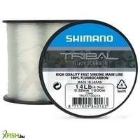 Shimano Line Tribal Carp Fluoro Monofil Zsinór Víztiszta 250m 0,35mm 7,3Kg
