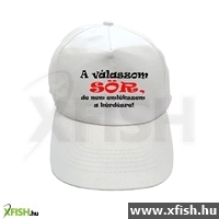 Baseball Sapka A Válaszom Sör!