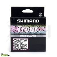 Shimano Line Trout Competition Pisztrángos Monofil Zsinór Piros 150m 0,12mm 1,9Kg