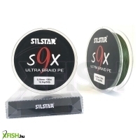 Silstar 9X Pe Ultrabraid Univerzális Fonott Zsinór 150M 0,16 /8,2Kg/