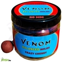 Feedermánia Venom Balanced Horog Bojli Crazy Cherry 16mm 100g