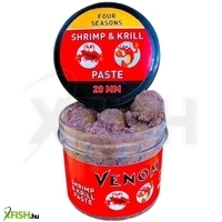 Feedermánia Venom Shrimp Pasztás Bojli Négy Évszak 20mm 150ml