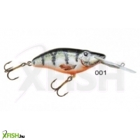 Mistrall Crabuno Diver Fekete Ezüst Narancs Wobbler 50mm 7Gr
