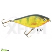 Mistrall Jerk Sinking Fekete Sárga Csíkos Wobbler 100mm 50Gr