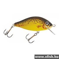 Mistrall Crucian Floater Barna Sárga Mintás Wobbler 50mm 6Gr
