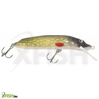 Mistrall Pike Floater Wobbler Zöld Csuka Mintás 120mm 15g 1db/csomag