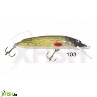 Mistrall Pike Floater Zöld Pöttyös Csuka Wobbler 160mm 30Gr