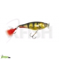 Mistrall Pop Surface Fekete Sárga Sügér Wobbler 80mm 12Gr