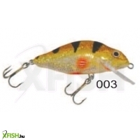 Mistrall Perch Floater Sárga Fekete Csíkos Wobbler 50mm 6Gr