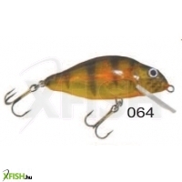 Mistrall Perch Floater Barna Sügér Mintás Wobbler 90mm 20Gr