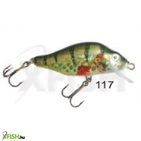 Mistrall Perch Diver Zöld Csíkos Wobbler 50mm 7Gr