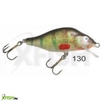 Mistrall Perch Floater Fekete Sárga Csíkos Wobbler 110mm 37Gr