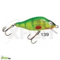 Mistrall Perch Diver Zöld Citromsárga Csíkos Wobbler 50mm 7Gr