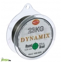 Wft Round Dynamix Grün Fonott zsinór 0,30 mm 26 Kg 300 M