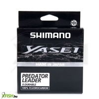 Shimano Line Yasei Fluoro Leader Rablóhalas Előke Szürke 50m 0,18mm 2,96Kg