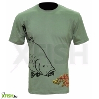 Zfish Boilie T-shirt Olive Green Bojlis Póló m
