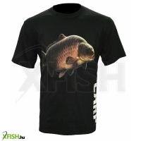 Zfish Carp T-Shirt Black Fekete Póló Xl