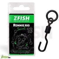 Zfish Ronnie Rig Swivel Kapocs Karikával 12-es 20Kg 10db/csomag