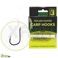 Zfish Teflon Hooks Chod Pontyozó Horog 8-as 10db/csomag