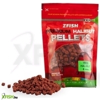 Zfish Premium Halibut Fúrt Horog Pellet Vörös Laposhal 8mm 200g
