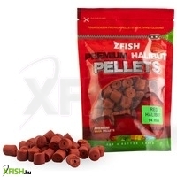 Zfish Premium Halibut Fúrt Horog Pellet Vörös Laposhal 14mm 200g