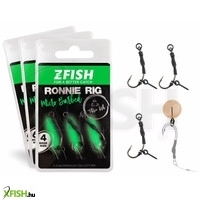 Zfish Ronnie Rig Szerelék 8-as 3db/csomag