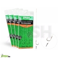 Zfish Method Feeder Rig Fonott Zsinóros Csalitüskés Horog 8-as 5db/csomag