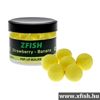 Zfish Pop Up Bojli 16Mm/60G Strawberry - Banana eper-banán