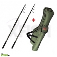 Zfish Combo Set Rod Kingstone Teleszkópos Horgászbot Szett 360cm 3Lbs 2db/csomag+Botzsák
