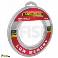 Mistrall Admunson Low Memory Alacsony Nyúlású Monofil Pontyozó Zsinór 150m 0,45mm 25,3Kg