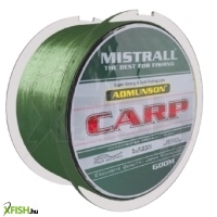 Mistrall Admunson Carp Monofil pontyozó zsinór 600 m 0,30 mm 12,80 kg Zöld